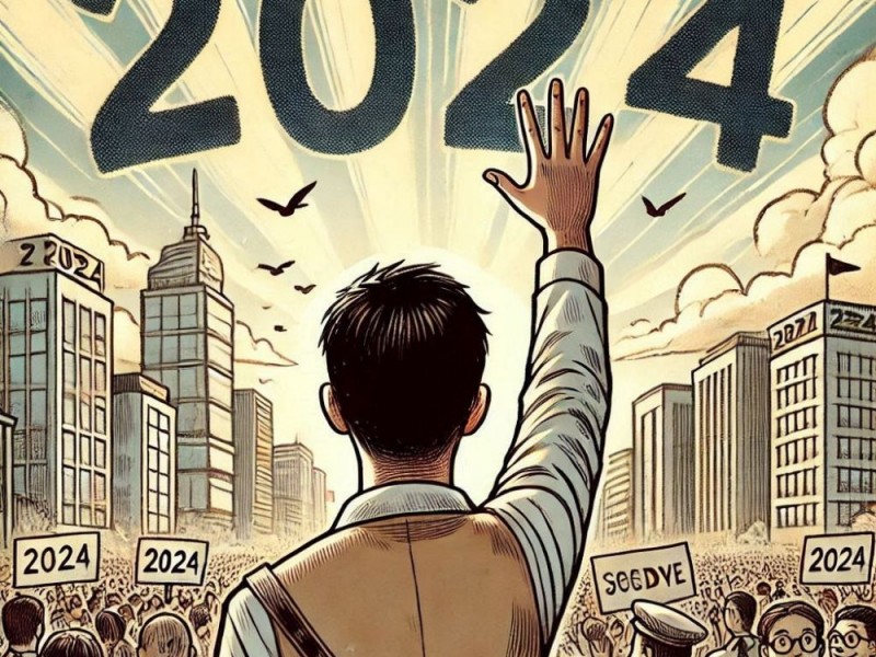 《謝謝你，2024年》