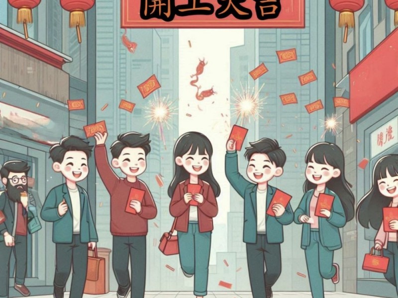 《新年開工，滿滿元氣出發！》