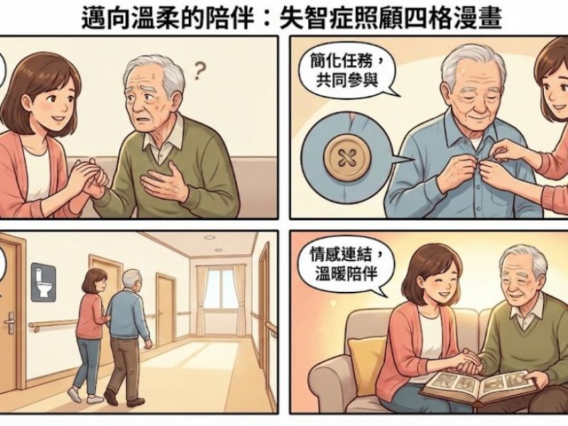 《用愛理解：失智症照顧的四個溫柔心法》